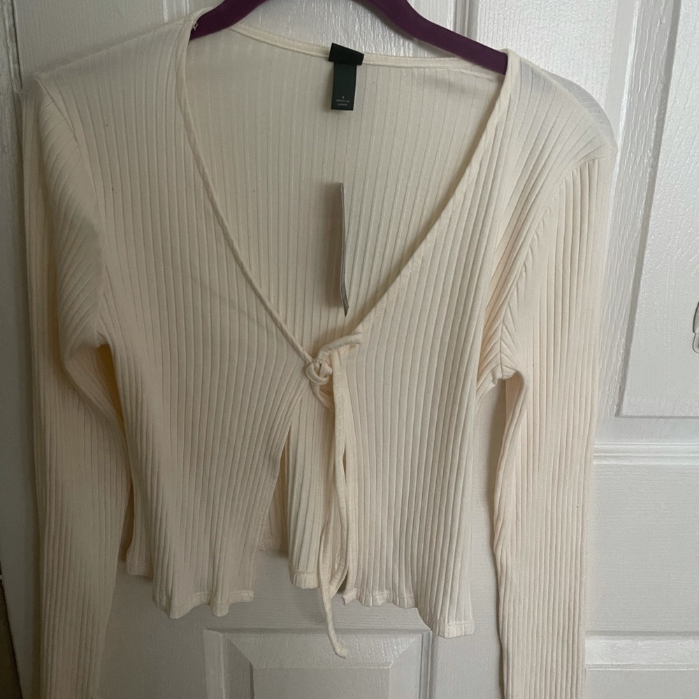 Target Long sleeve crop top